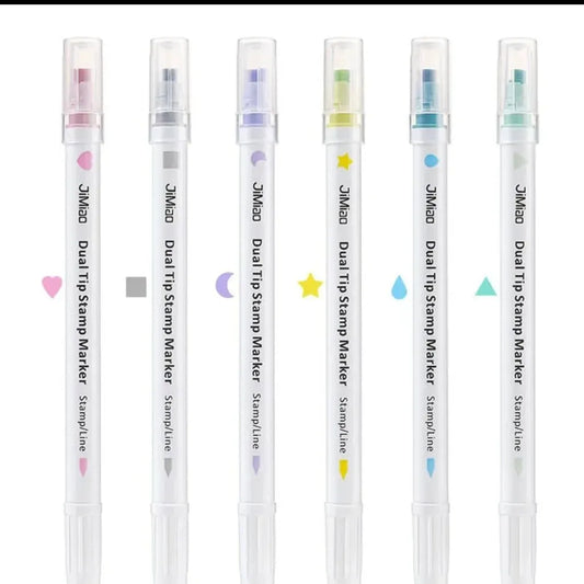 Dual Tip Stamp Markers