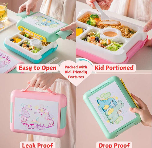 Dino Bento Lunch Boxes