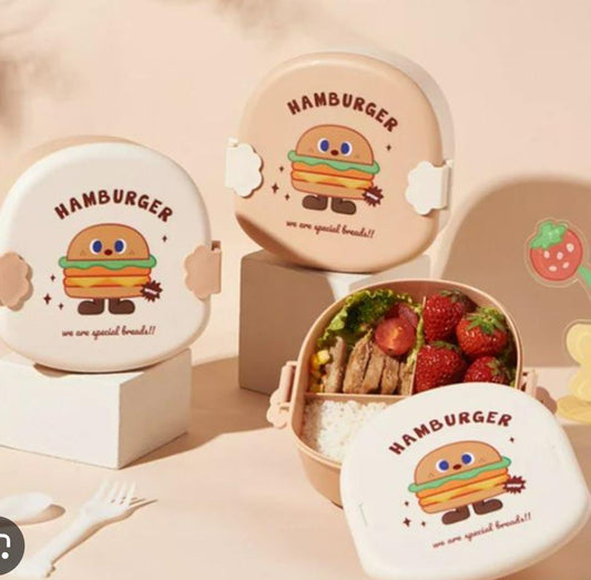 Hamburger Lunch Boxes