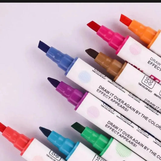 Magic Color Changing Double Head Highlighters
