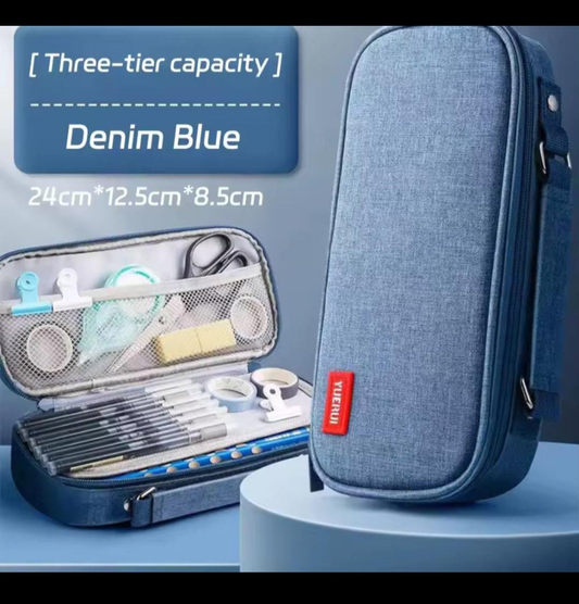 Three-Tier Large Capacity Pouches