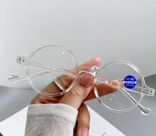 Round frame glasses