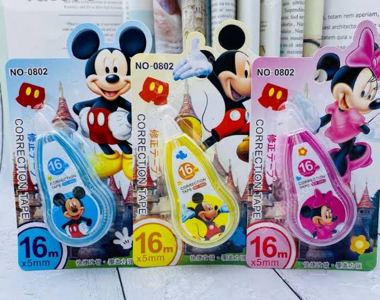 Mickey Mouse correction tapes