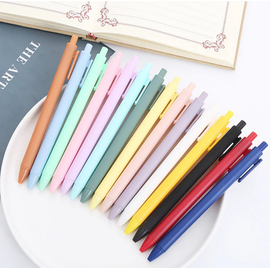 Retractable Macaron Ballpoint Pen