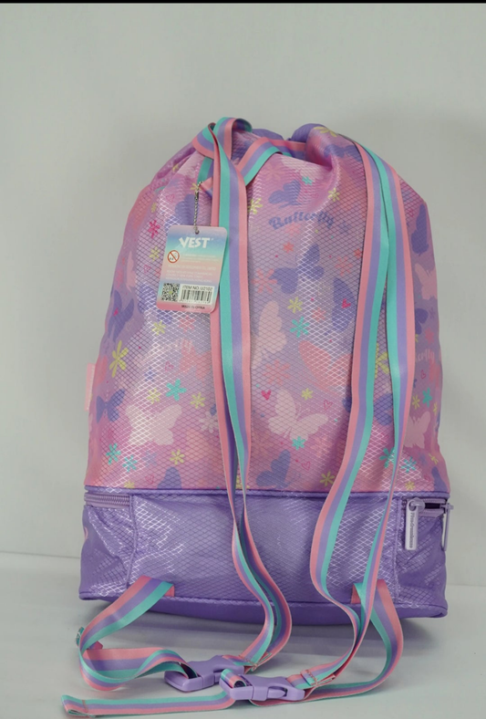 Butterfly swim bag