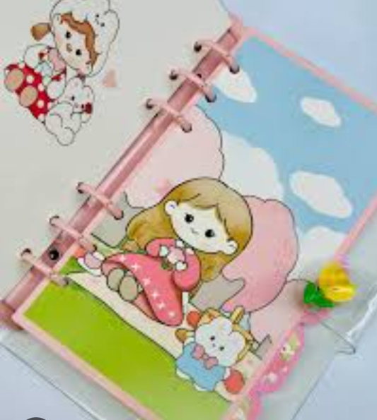 Kwaii girl notebook