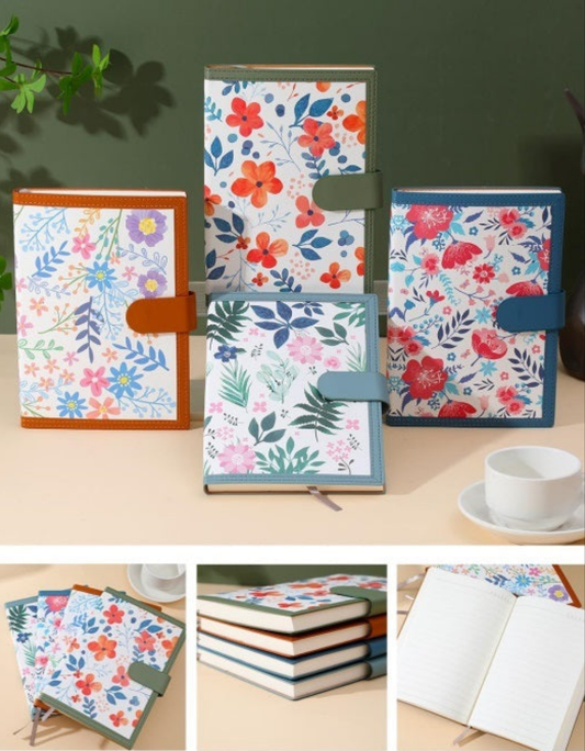 Floral Note Books