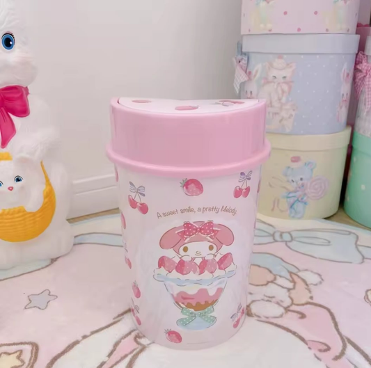 Sanrio My Melody Trash Can