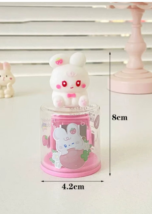 3D cute bunny sharpner
