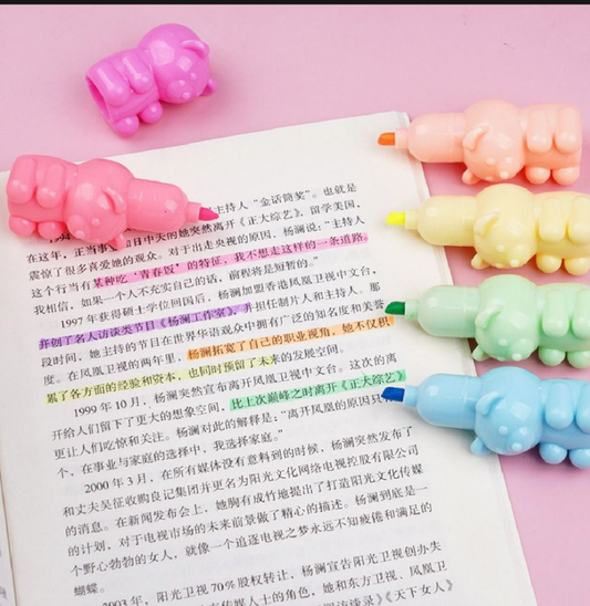 Bear 5 in 1 highlighters