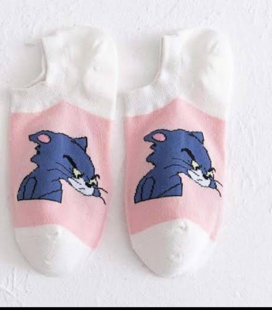 Tom and Jerry ankle socks (set of 5)