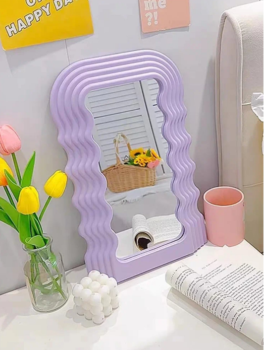 Wavy Wall Hanging Mirrors