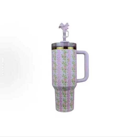 The Stanley X LoveShackFancy Holiday Quencher | 40 OZ