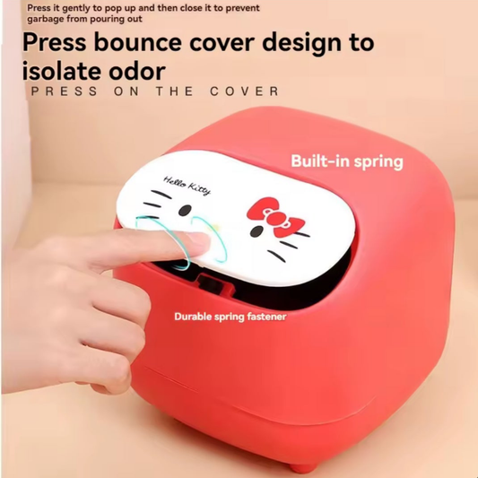 Hello kitty trash can