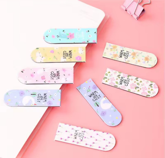 Magnetic bookmarks