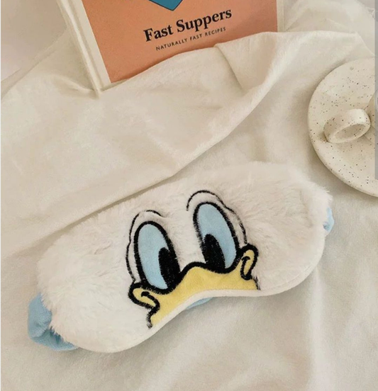 Disney Donald Duck-themed plush sleep mask