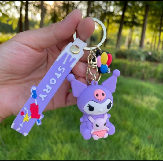 Kuromi Keychains