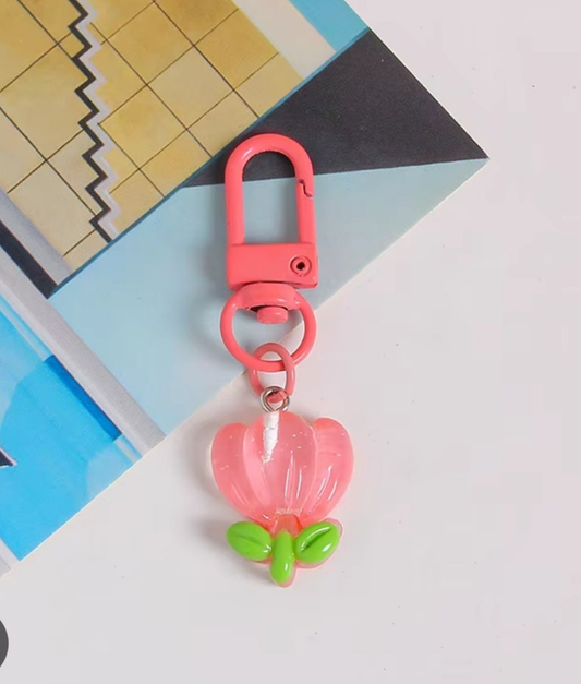 Tulips keychain