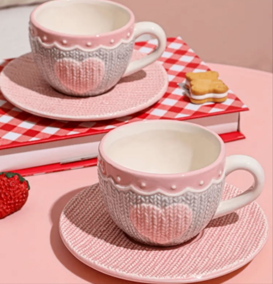 Kinted cermaic cups
