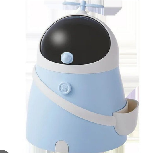 Desktop mini trash can