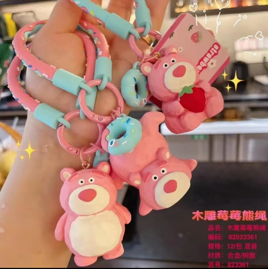 Lotso Bear Keychain