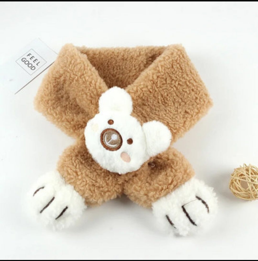 Bear neck warmer