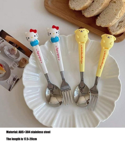 SANRIO Spoon Fork 2 piece set