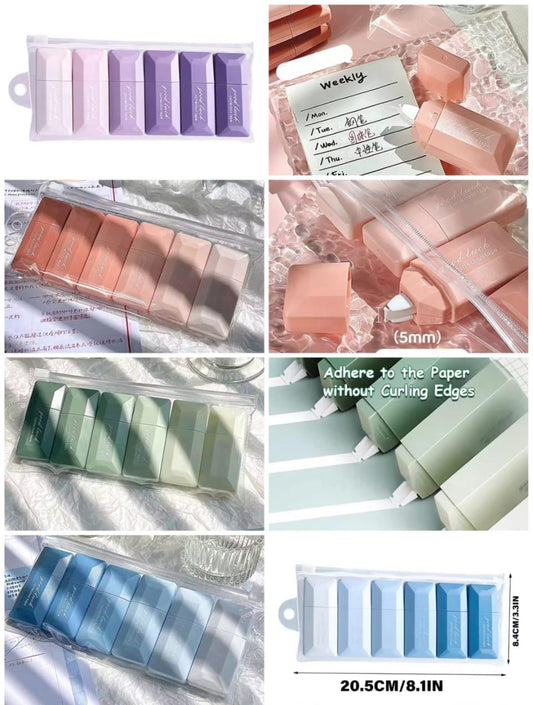 Kawaii Pastel Correction Tapes