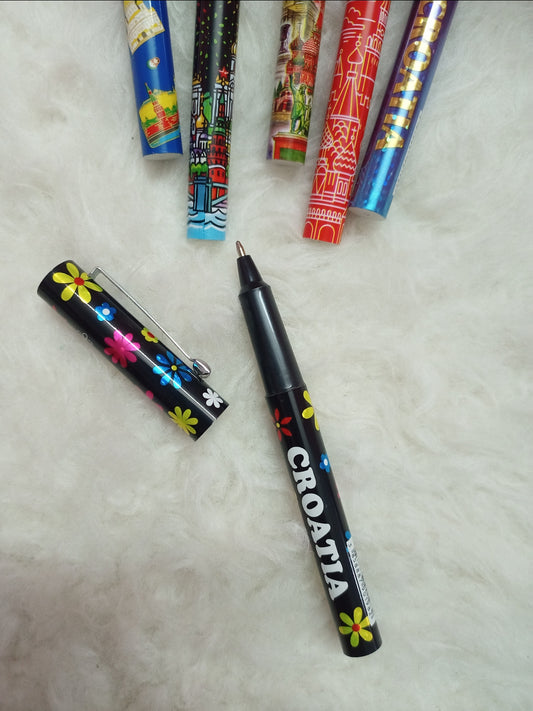 Colourful pattern Ball pens