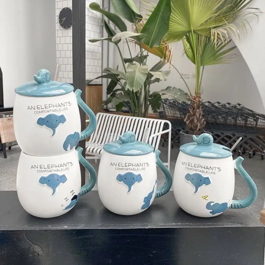 Elephant Ceramic Mug