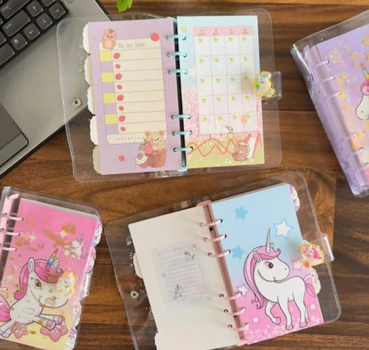 Magic unicorn notebook
