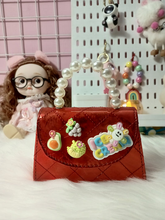 Mini Glam Red Handbag
