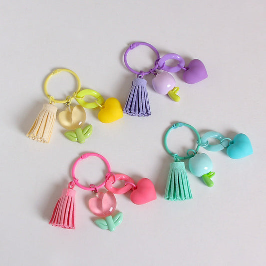 Cute Tulips keychains