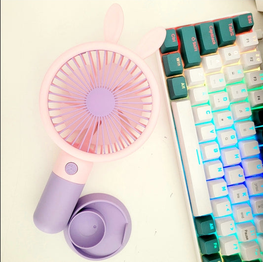 Cute Portable Rechargeable Hand Fans