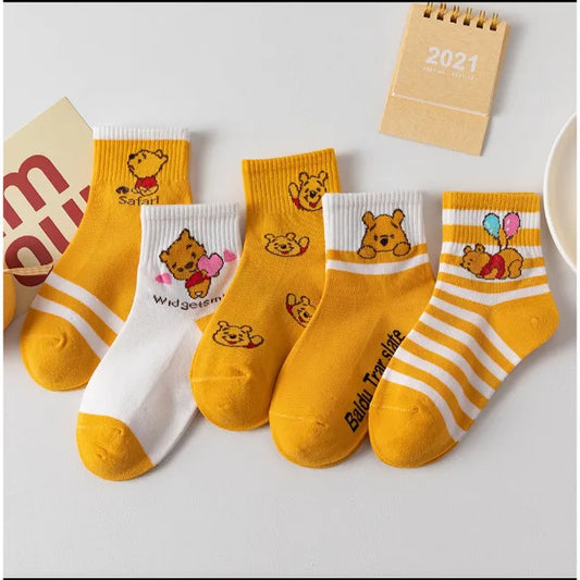 Winnie the Pooh themed socks