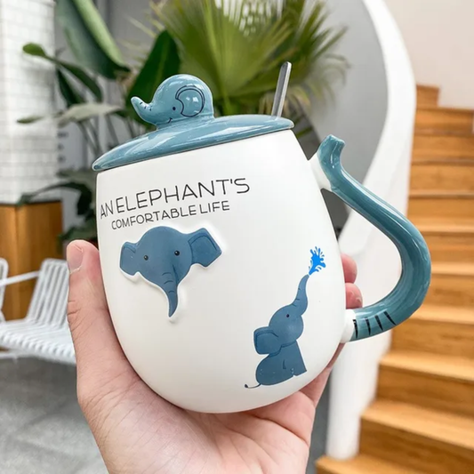 Elephant Ceramic Mug