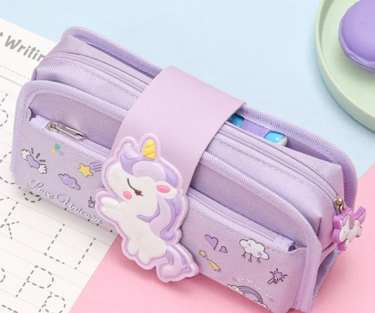 Kawaii Unicorn Detachable Pencil Cases