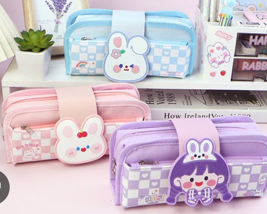 Kawaii Large Capacity Pencil Cases