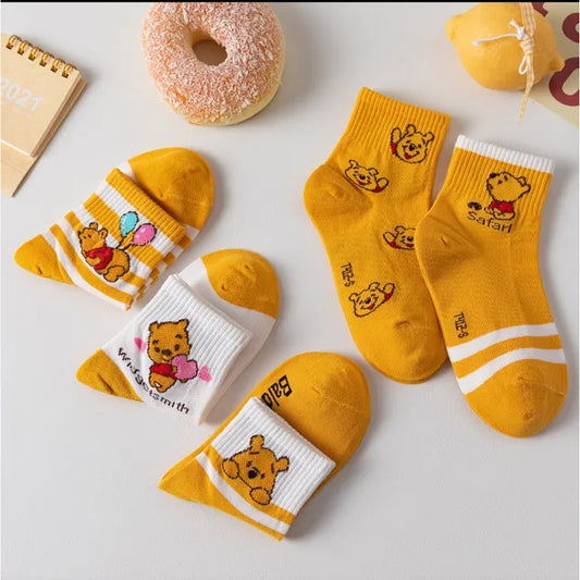 Winnie the Pooh themed socks