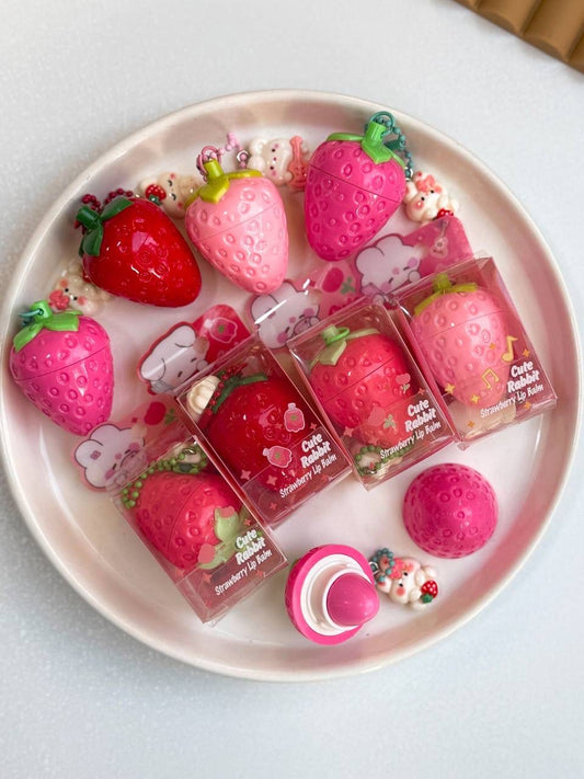 HUDAMOJI Strawberry lip balms