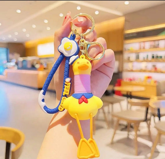 Duck Long Neck Keychain