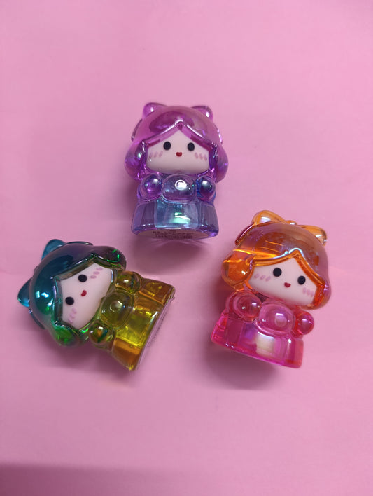 Doll Acrylic unbreakable Sharpners..