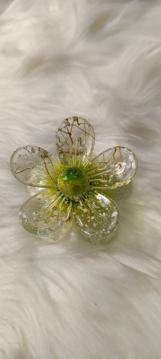 Elegant Blossom Hair Claw Clips