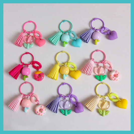 Cute Tulips keychains
