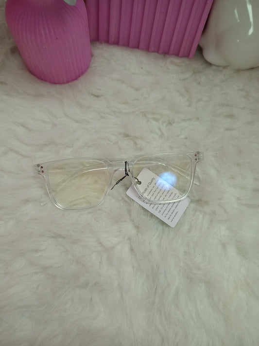 Classic clear framed glasses