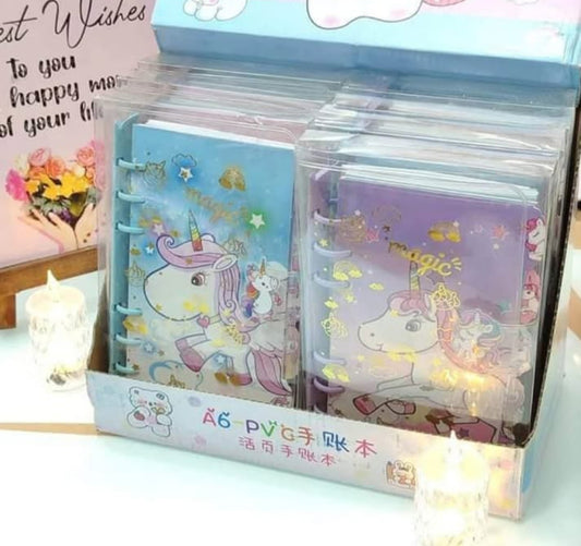 Magic unicorn notebook