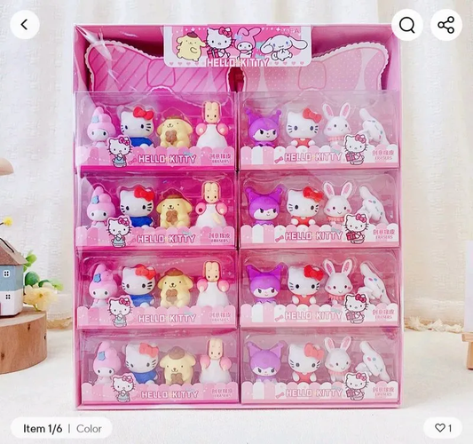 Hello Kitty Erasers