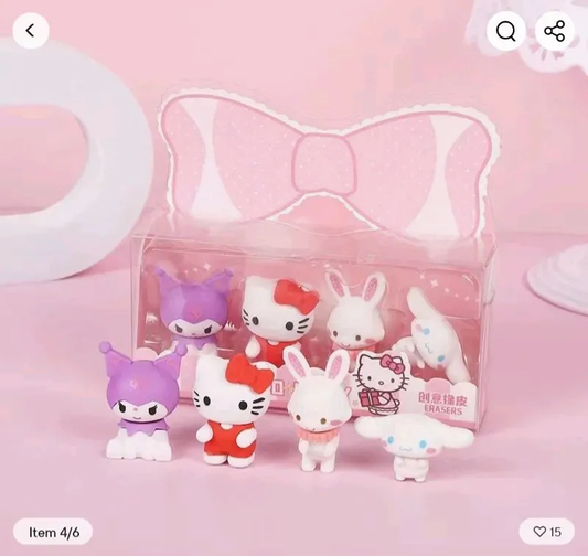 Hello Kitty Erasers
