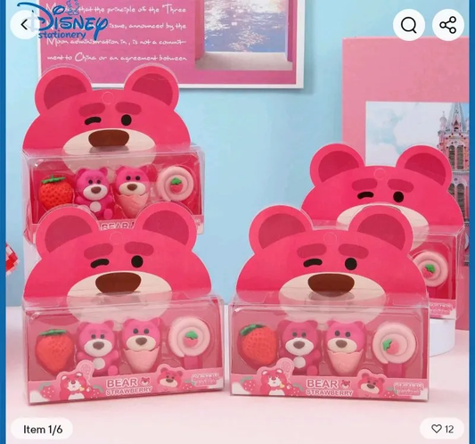 Lotso Bear Erasers