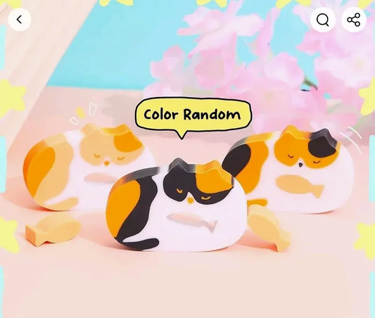 Cat Erasers